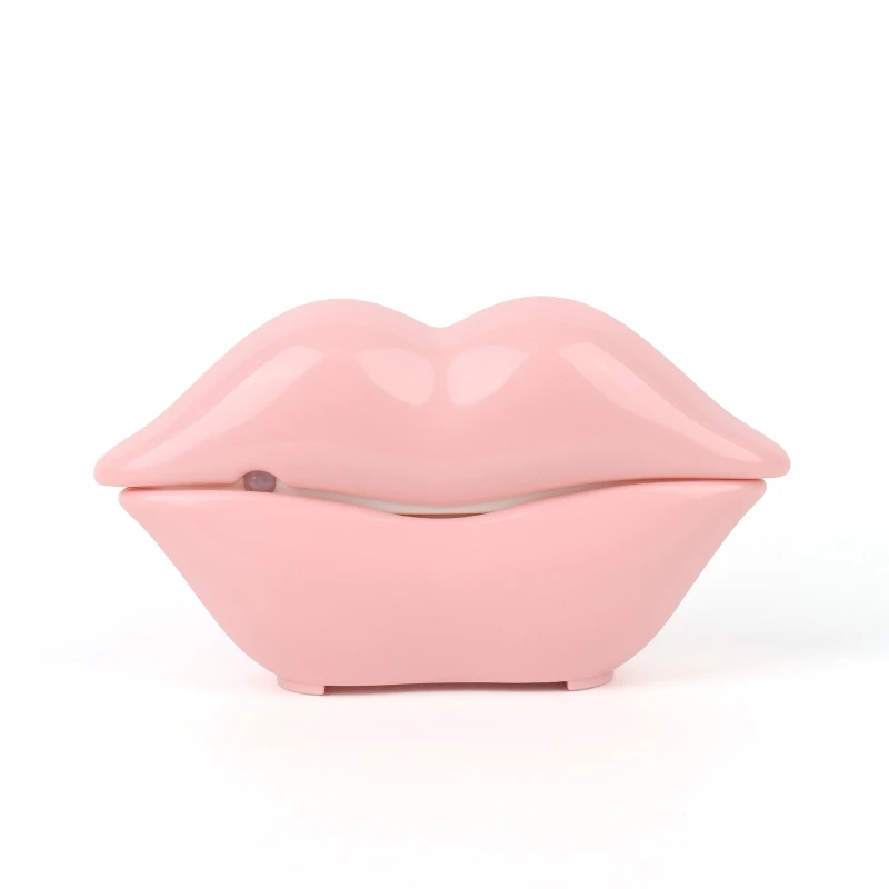 Induction lip-shaped voice message box, wedding-themed voice message phone, 8GB storage capacity