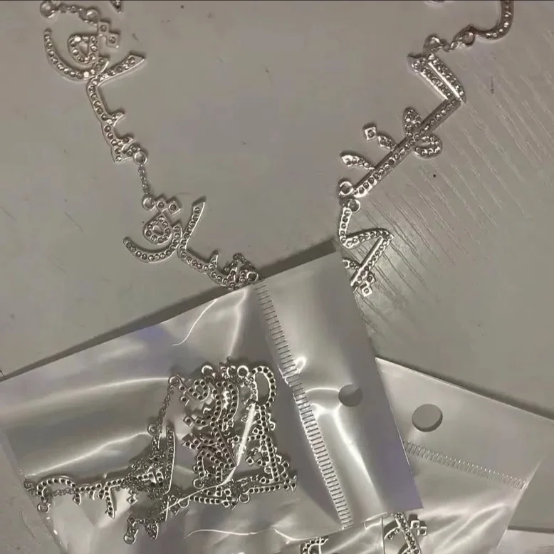 Custom Multiple Personalized Name Necklaces Jewelry Chain Pendant Gold Color Necklace for Women Stainless Steel Birthday Gifts