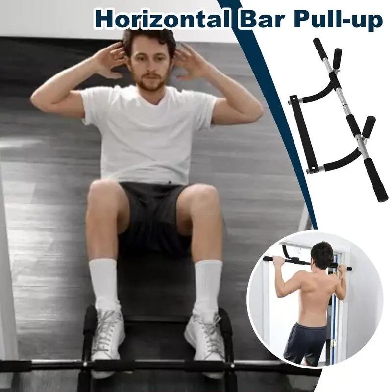 Puxar para cima barra para porta portátil treino de corpo superior multi-funcional exercício interno barra de suspensão instrutor de fitness equipamentos para casa