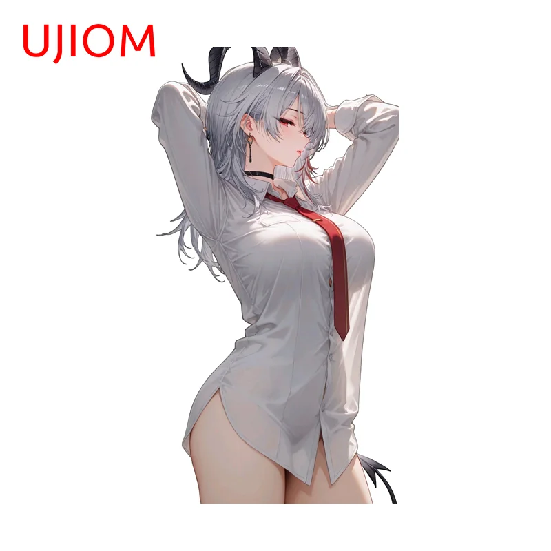 UJIOM Seductive Wuthering Waves Zani Wall Sticker Trendy Creative Exclusive Design Unique Sunscreen Decal Refrigerator Decor