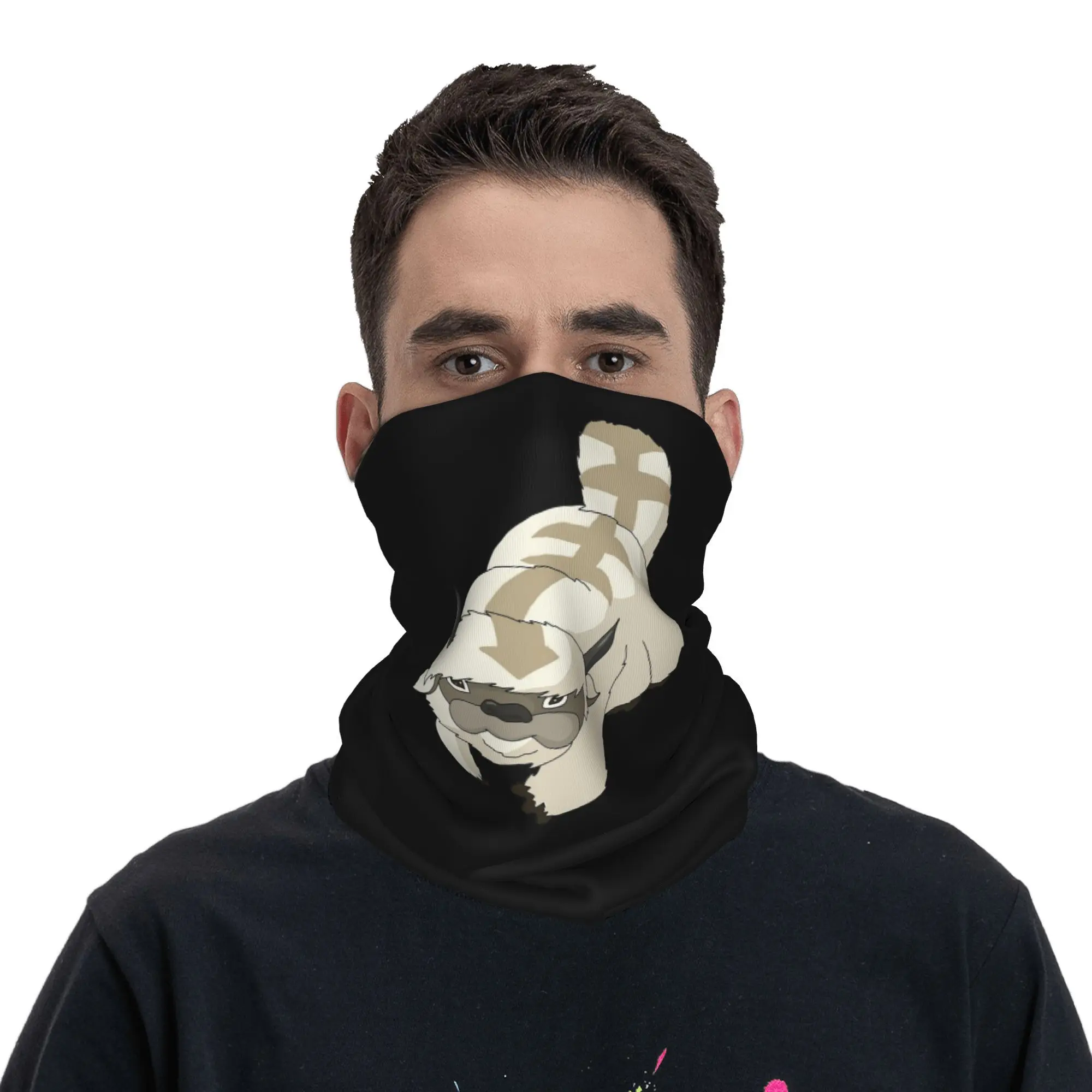 

Appa-Avatar the Last Airbender бандана, гетры с принтом, шарф, универсальный велосипедный шарф для бега для мужчин, женщин, взрослых