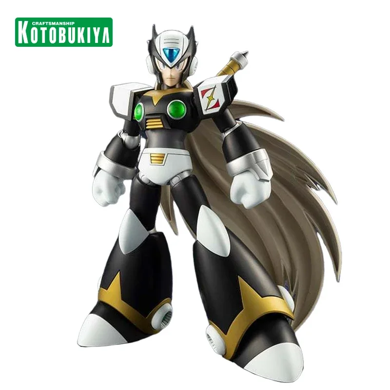 Original Kotobukiya ROCKMAN Black Zero Anime Action Figure PVC 1/12 Genuine Collectible Model Dolls Statuette Ornament Gifts