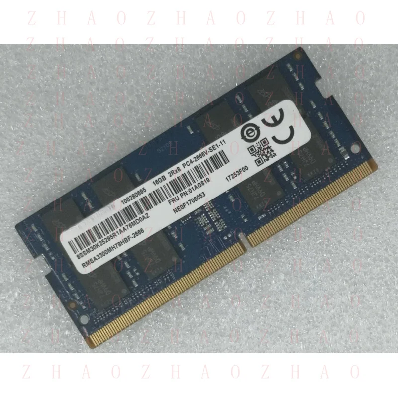 L+ RAMAXEL 16GB DDR4 2666 Laptop SODIMM RAM 2Rx8 PC4-21300 for LENOVO Acer HP Dell