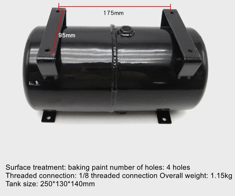 Model air pump spray pump storage tank / negative pressure booster storage tank / equipment installation vacuum tank