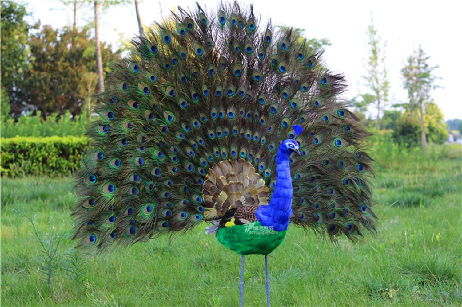 

huge beautiful simulation peacock model foam&feather wings colourful peacock gift about 150cm xf2999