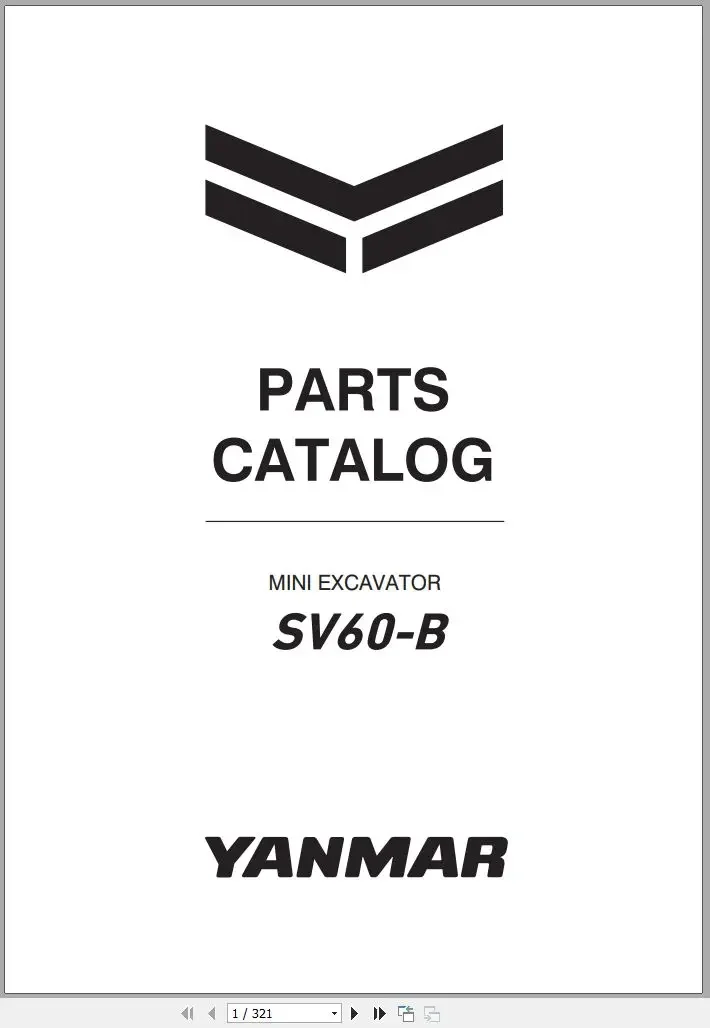 AutoCD Yanmar Construction 2023 دليل الخدمة وكتالوج الأجزاء 3.07 جيجابايت PDF #1