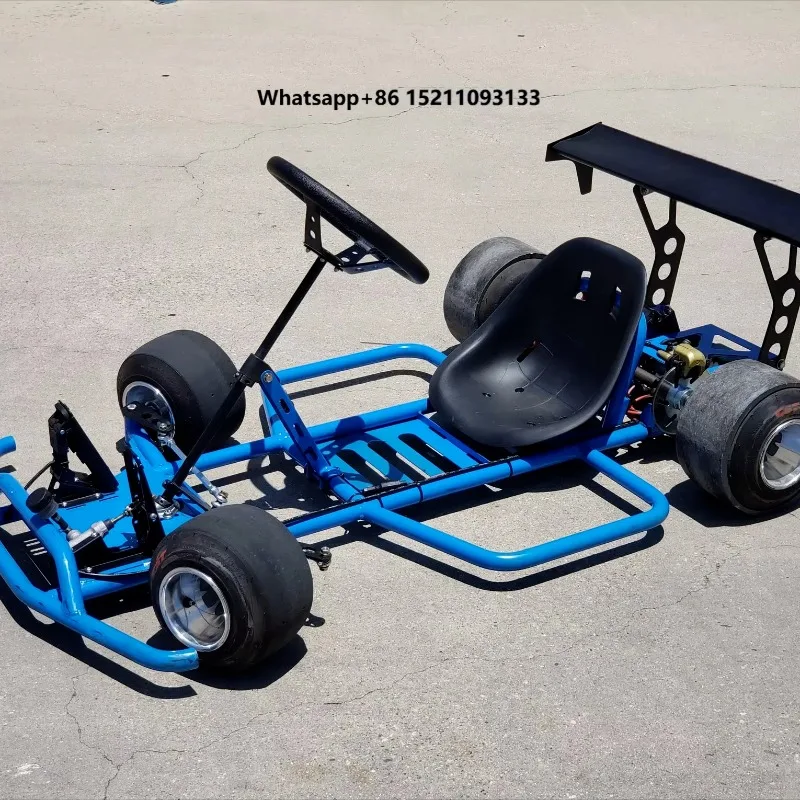 48v10kw 48v3kw 48v60ah Lithium Battery Electric Drift Drifting Go Kart with Hand E Front Brake Spec  Drift Go Kart Cart Car