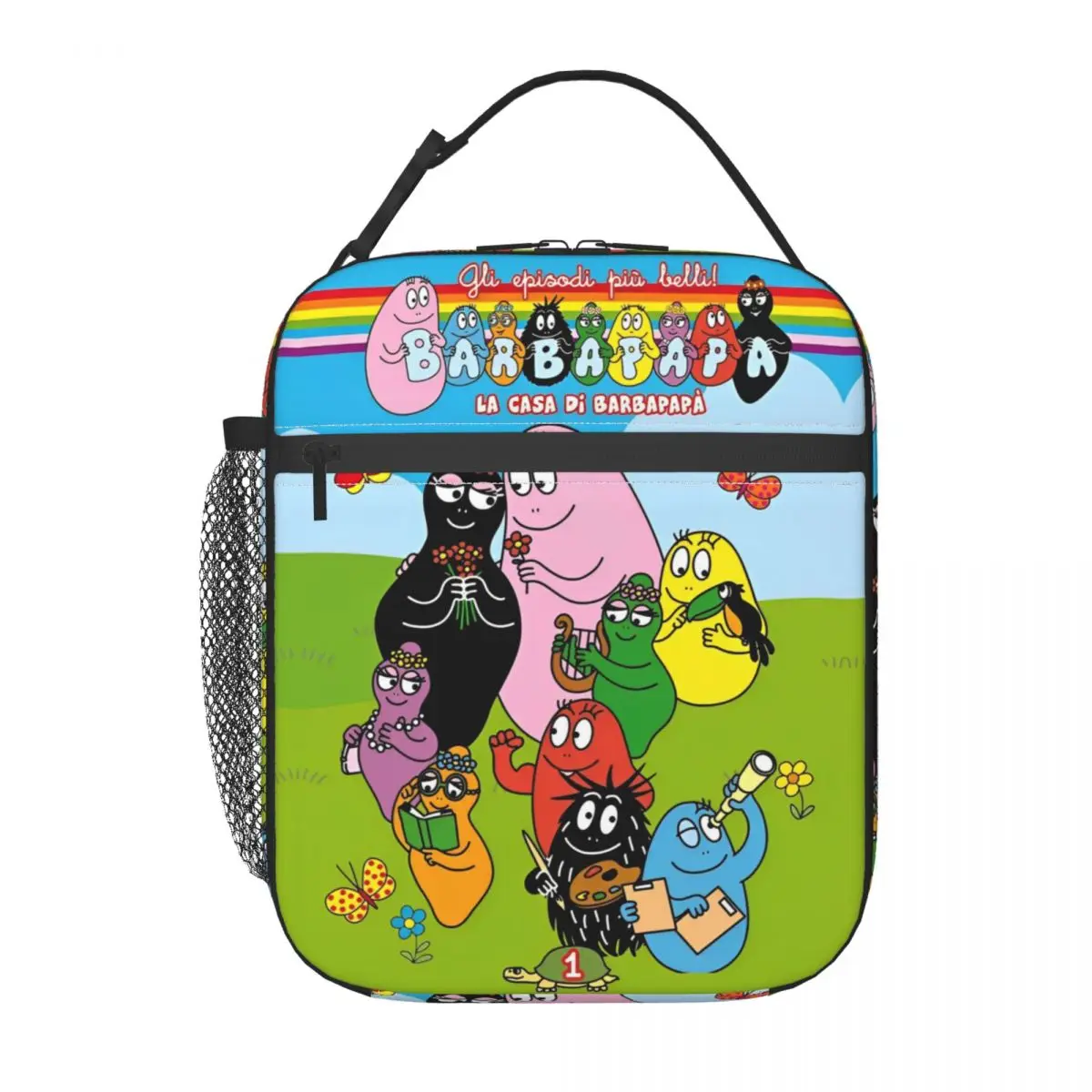 Lunch Box Les Barbapapa En Famille Merch Lunch Food Box Unique Design Thermal Cooler Lunch Box For Travel