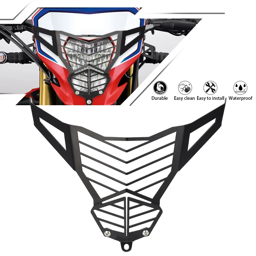 

2023 CRF 300L CRF 250 L For Honda CRF250L CRF300L Headlight Guard Grille Protector Cover Accessories 2021 2022 2023 Motorcycle