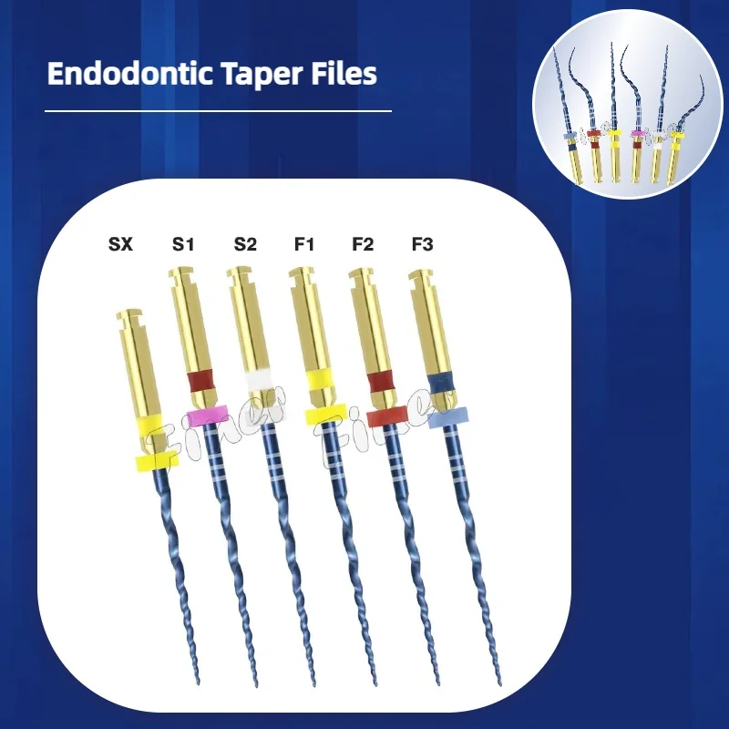 

Эндодонтические файлы SX S1 S3 Blue Taper Стоматологические эндодонтические файлы F1 F2 F3 Эндодонтические файлы для эндомоторных стоматологических материалов 21 25 мм