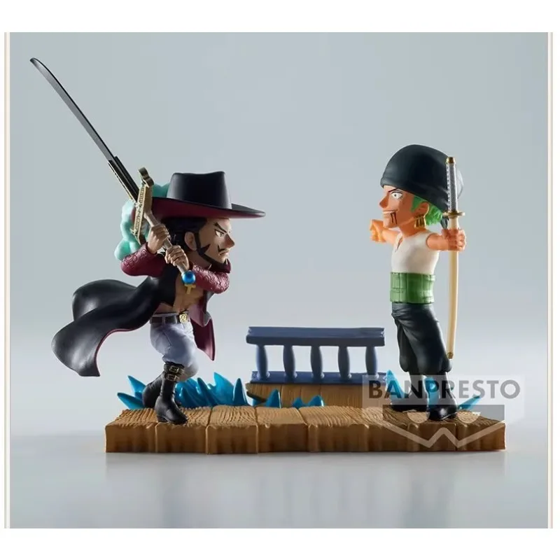 

One Piece Figures and Scenery Models One Piece WCF Famous Scenes Zoro VS Hawkeye Character Gift Ornaments in Stock