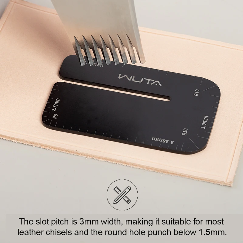 WUTA Leather Punch Aid Tool for DIY Leather Craft