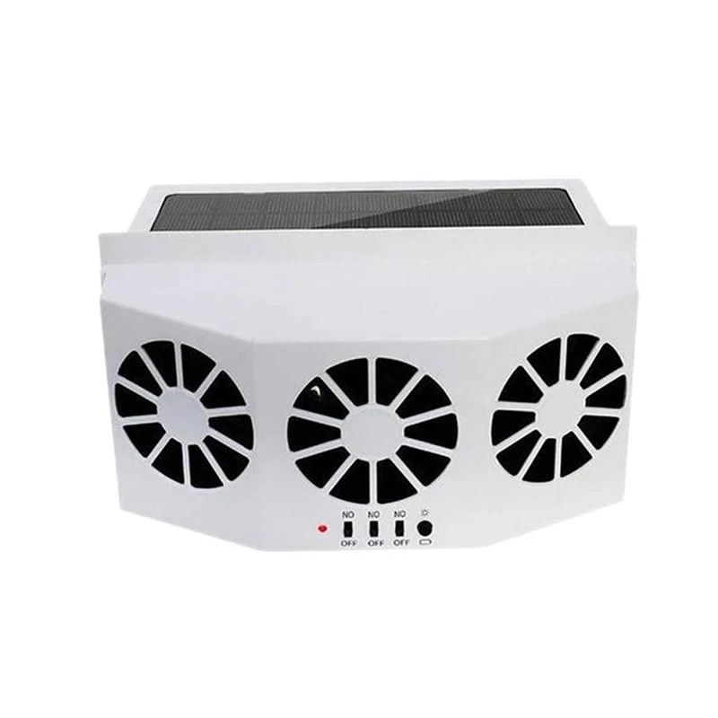 

Solar Car Cooling Device Car Vent Fan Air Circulation Exhaust Fan for Vehicles With Car Vent Fan