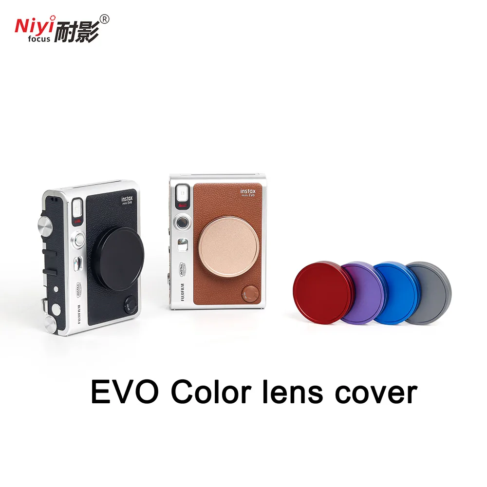 Lens Cap Instax Mini EVO Accessories Portable Camera Cover Etal Dustproof Waterproof for Fujifilm Polaroid Instax EVO Camera view 6