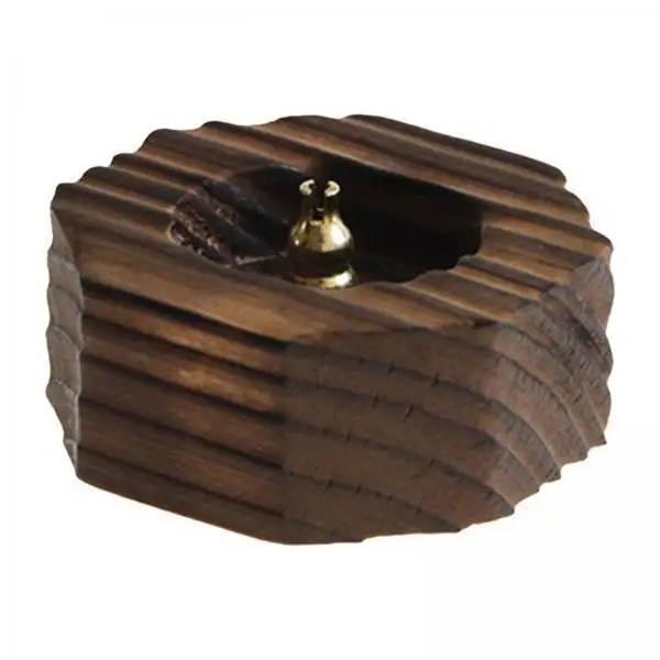 Incense Stand Wood Spiral Ash Absorber Plate Ornament for Living Room Office Yoga Home Bedroom