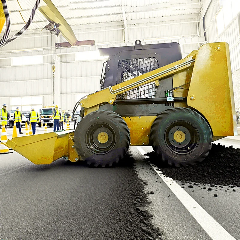 

New CE EPA Compliant Mini Skid Steer Loader Diesel Engine Front Loader Wheeled Earth-Moving Machinery Skidsteer