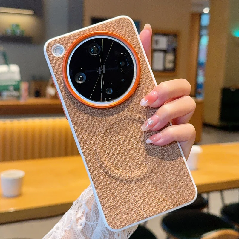 لـ ممن لهم العثور على حافظة هاتف قماش x8 x9 مع أزرار معدنية findx8pro غلاف مغناطيسي x8s #2