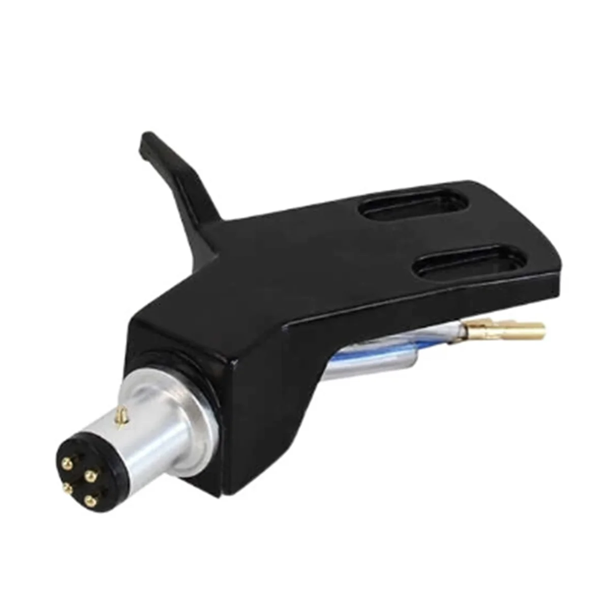 

2Piece Turntable Headshell Record Player Needle Stand Replacement Technica Headshell Pointer Cartridges Stylus