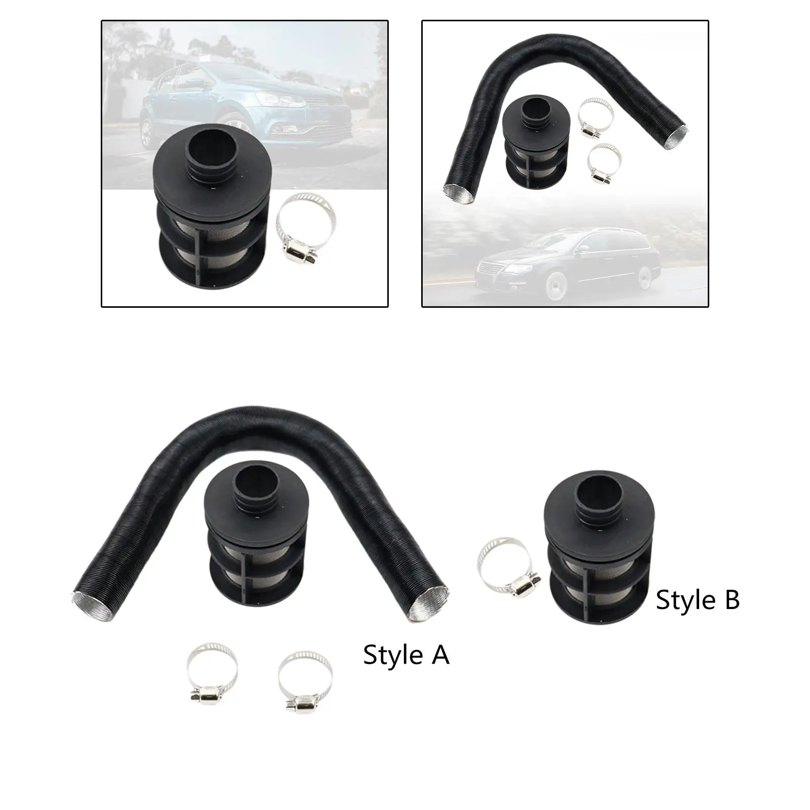 25mm Air Intake Directly Replace with High Performance for Parking Heater
