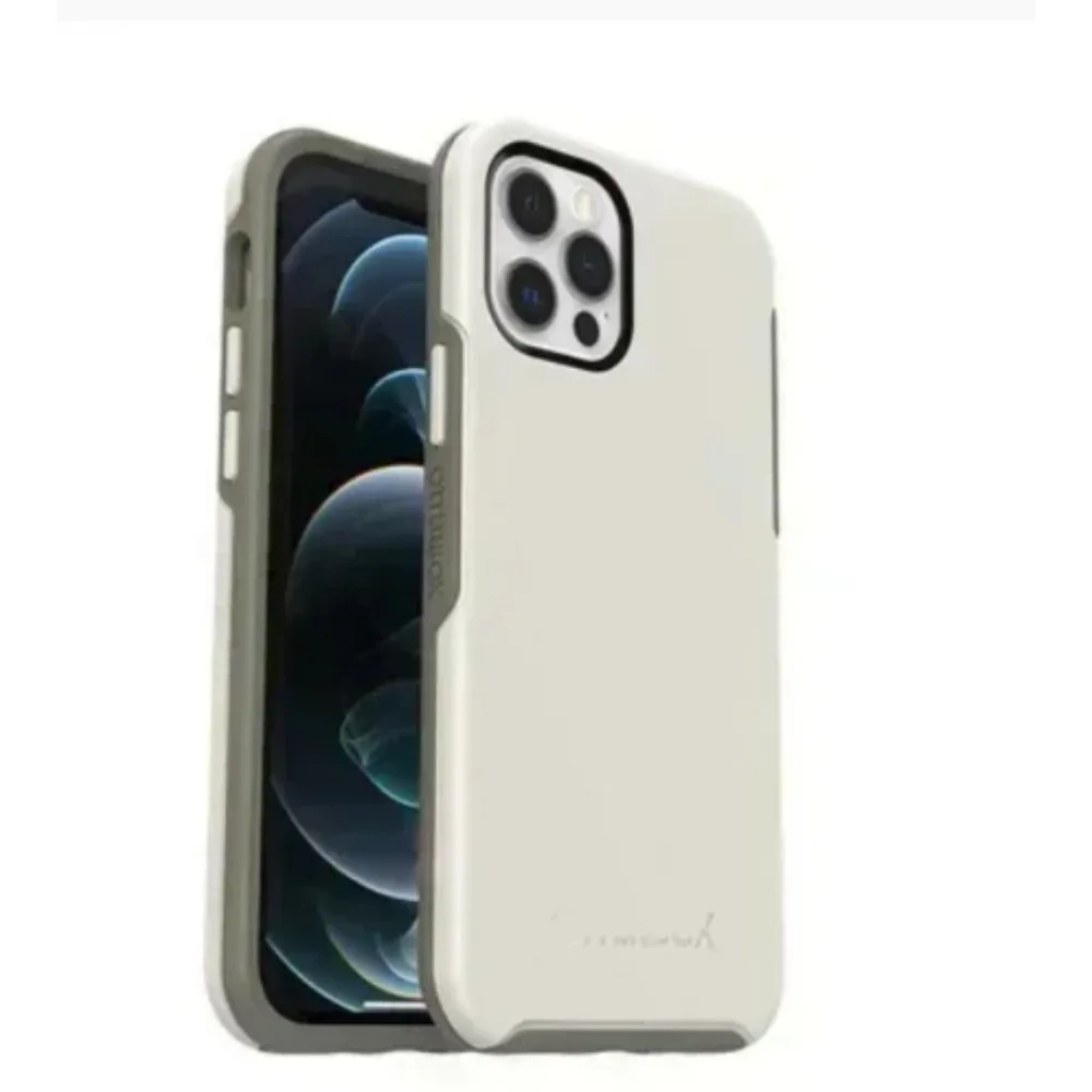 حافظة هاتف من سلسلة التماثل لهاتف آيفون 11 12 13 14 15 16 Pro Max Plus Original 1:1 Otter Armor Box مع غطاء مقاوم للصدمات #3