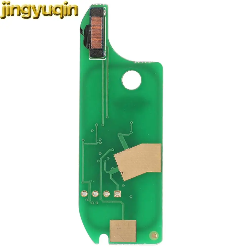 Jingyuqin Remote Car Key PCB Board 433MHZ ID46 PCF7946 Chip For Fiat 500 Panda Bravo Punto Ducato Stilo DEPHI Magnetti System