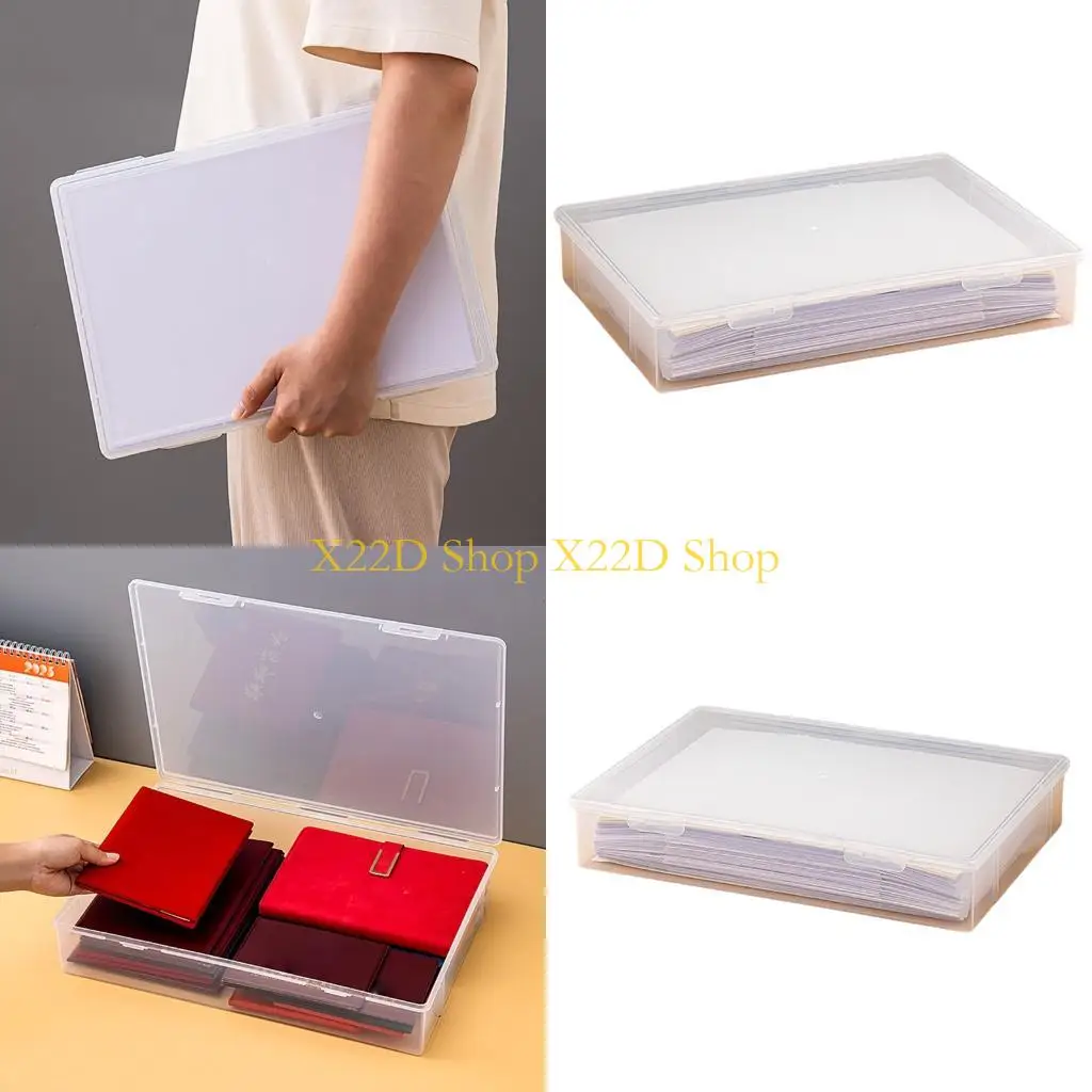 

X22D Многоцелевой контейнер для хранения настольных игр, поделок и предметов искусства, держатель для документов, пластиковый