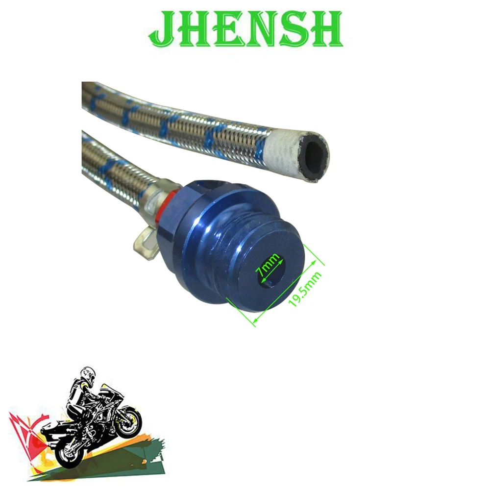 JHENSH Motorcycle Oil Cooling Cooler Radiator For Scooter ATV Quad Dirt Bike