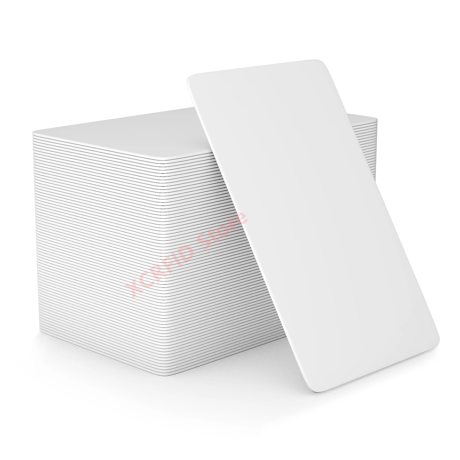 Ntag216 잉크젯 인쇄 가능 NFC 카드 888바이트 자유 사용자 읽기/쓰기 영역 데이터 저장 vCard 객체 식별