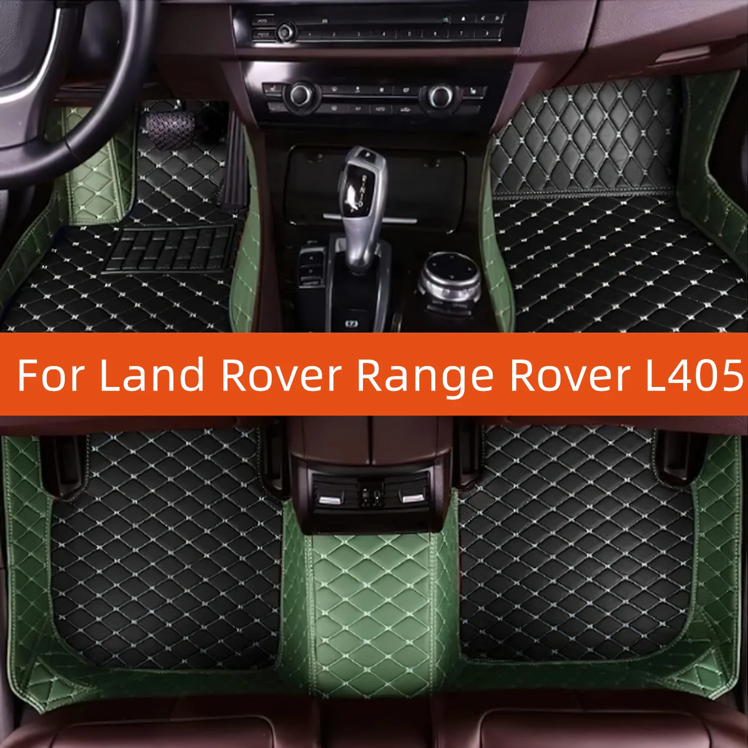 

Custom Leather Car Floor Mat For Land Rover Range Rover L405 2016 2017 2018 2019 2020 2021 2022 Car Mat Interior Accessories