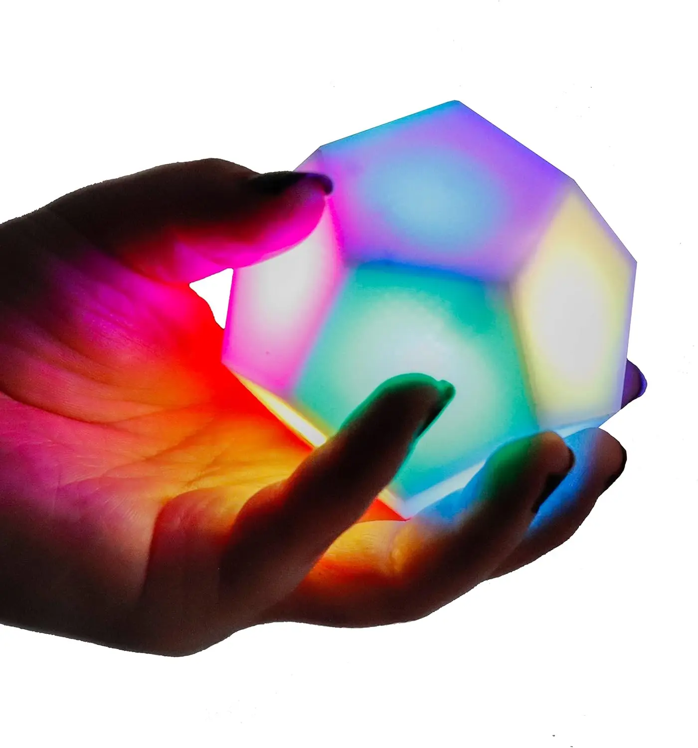 

Электронная светящаяся игрушка-антистресс для снятия стресса, поддержки при СДВГ и аутизме, мультисенсорная, портативная, для детей от 3 лет