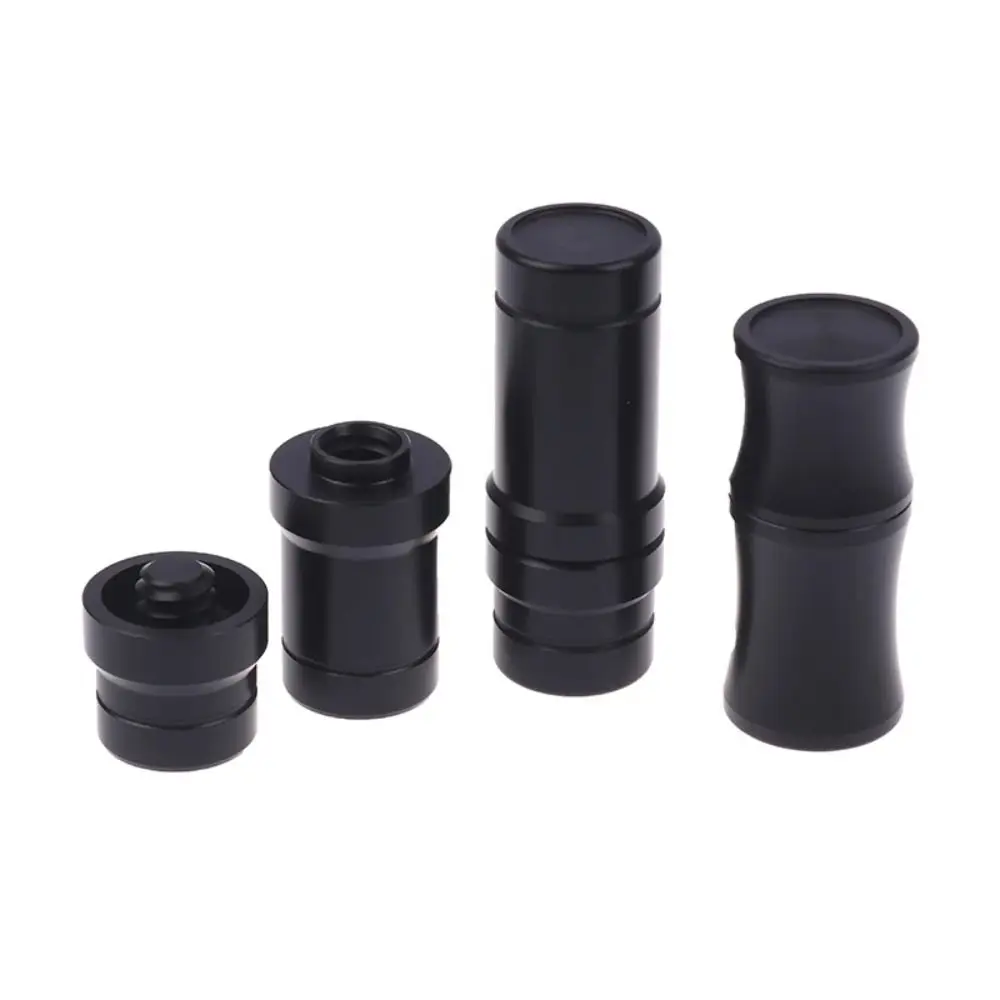 1Set Durable Special Billiard Cue Joint Protector Set Plastic Black Middle Wheel Protection Cover Joint Caps for Uni Loc Wavy
