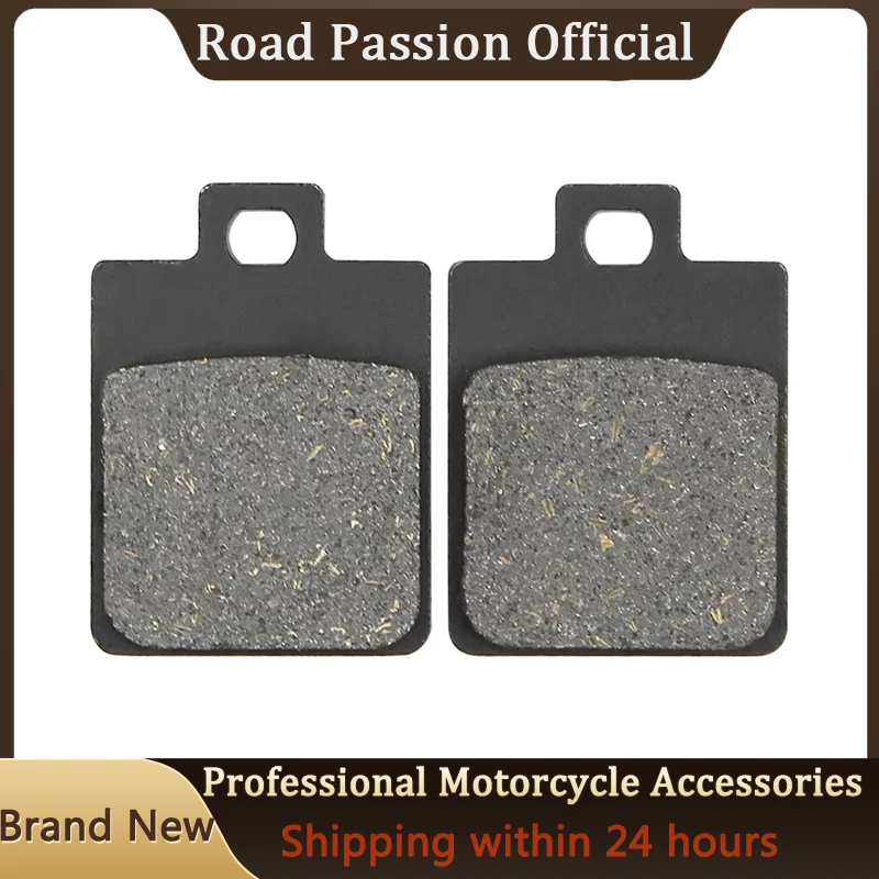Pastilha de freio dianteiro para motocicleta, pastilha de freio frontal para piaggio zip 50 liberty 100 125 mp3 150 200 250 300 touring 400 para derbi sonar fa260