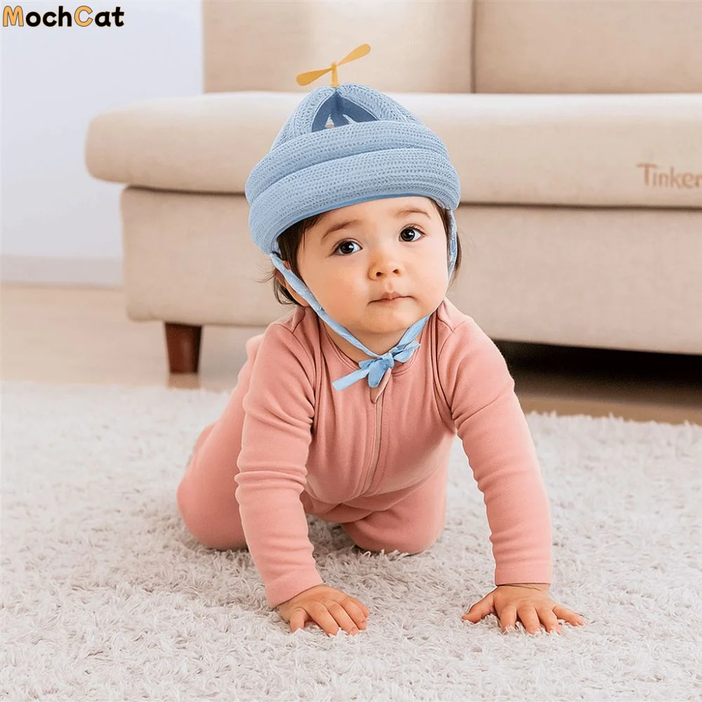 

Мягкий удобный детский защитный шлем из дышащего материала, хлопковая подушка, защита головы младенца, защитная подушка