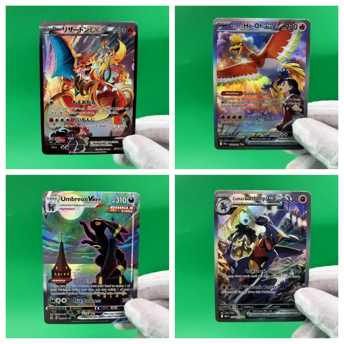

PTCG Collection Cards Giratina Charizard ex Umbreone Blastoise DIY Self Made Single Card Classic Game Anime Cards Gift Toy