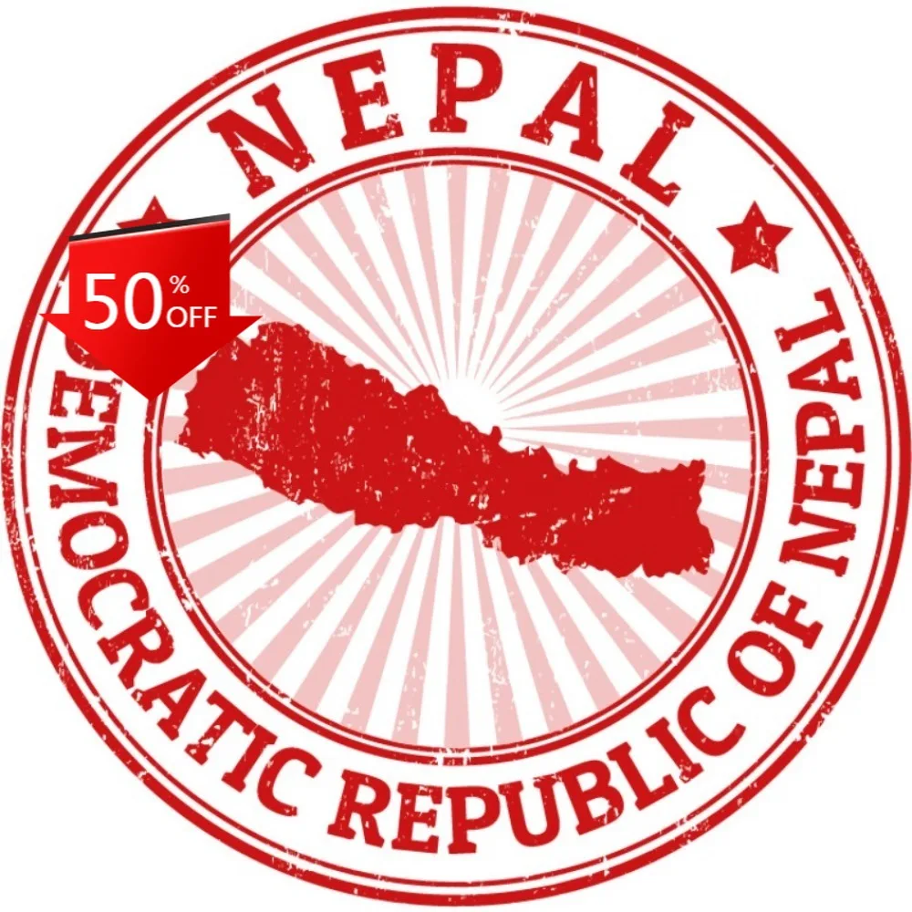 

Nepal Grunge Travel Stamp Cool Car Laptop Window Bumper Waterproof Vinyl Decal Accessory Vintage Unique Vintage Cute Vintage