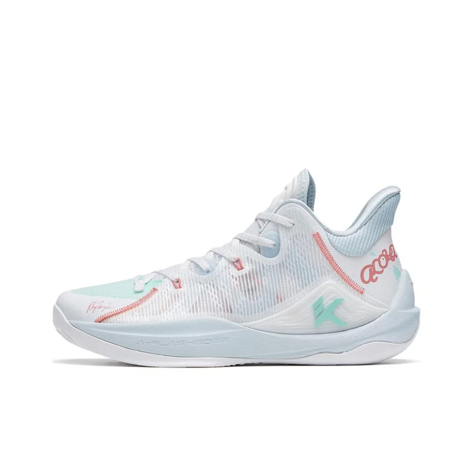 Anta Mountains 2.5 Abrasion Resistant Breathable Low top Basketball Shoes Men's White 112321602-4