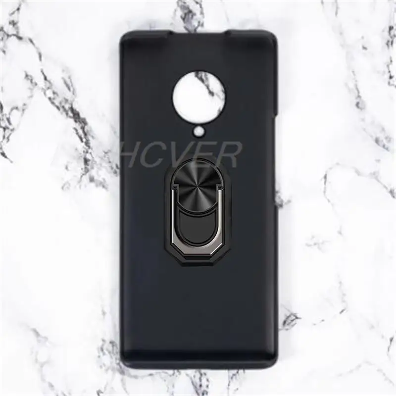 Magnet Phone Case For Vivo NEX 3S 5G Shockproof Soft TPU Silicone Cover On For Vivo NEX 3 5G Case With Ring Holder