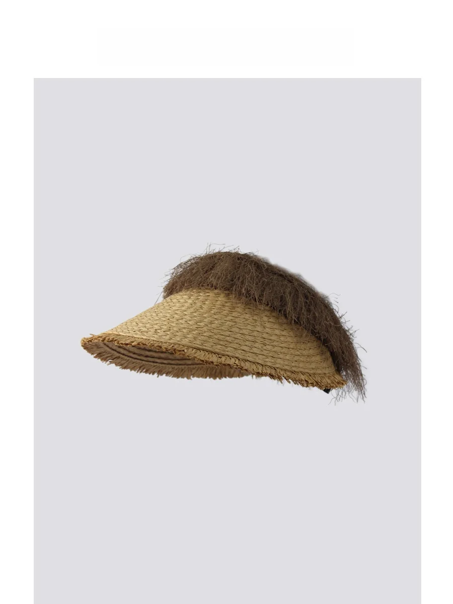 women's-summer-large-brim-straw-hat-versatile-adjustable-no-top-sunshade-cap-face-shaping-headwear-spring-autumn-foldable