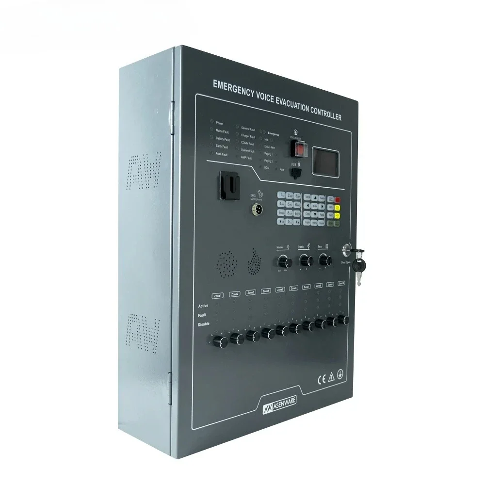 

Factory 500 Emergency Voice Evacuation System For Shopping Mall/hospital/Factory