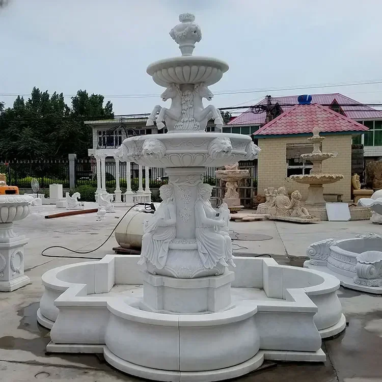 Aangepaste beroemde marmeren standbeeldfontein