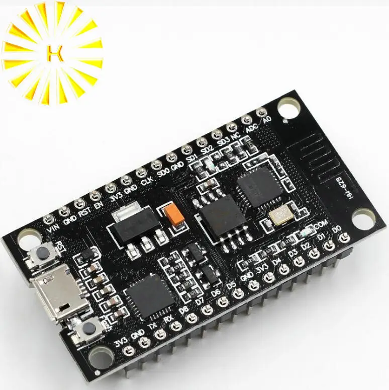 

Интеграция модуля V3 NodeMcu Lua WIFI ESP8266 + дополнительная память 32M флэш-памяти, последовательный USB-разъем CP2102