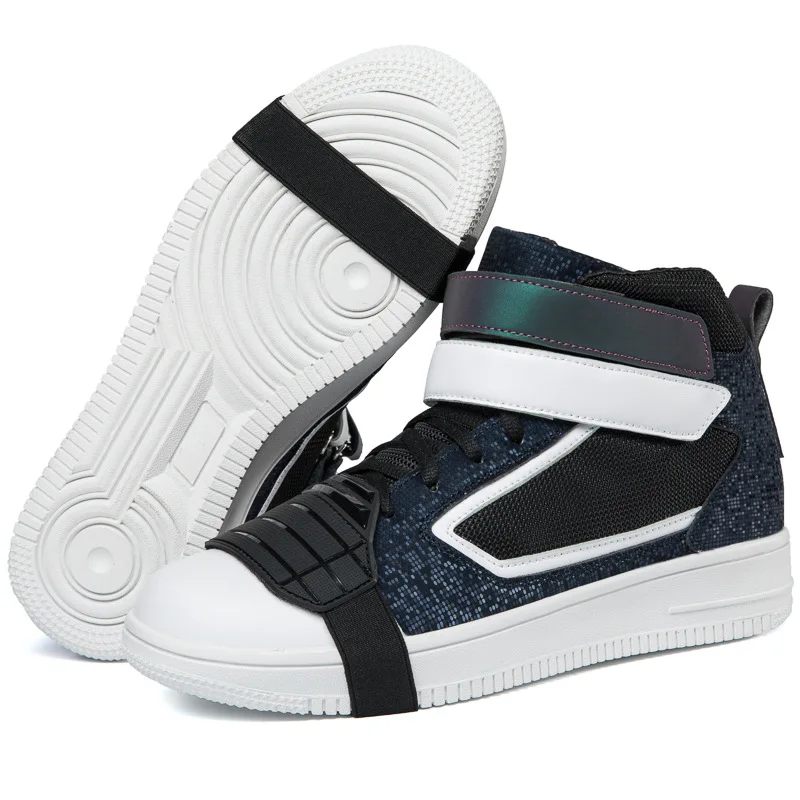 

Motorcycle Boots Off Road Riding Boots Men Windproof Non Slip Waterproof Motorcycle Boots Outdoor Cycling Pedal Racing Shoes