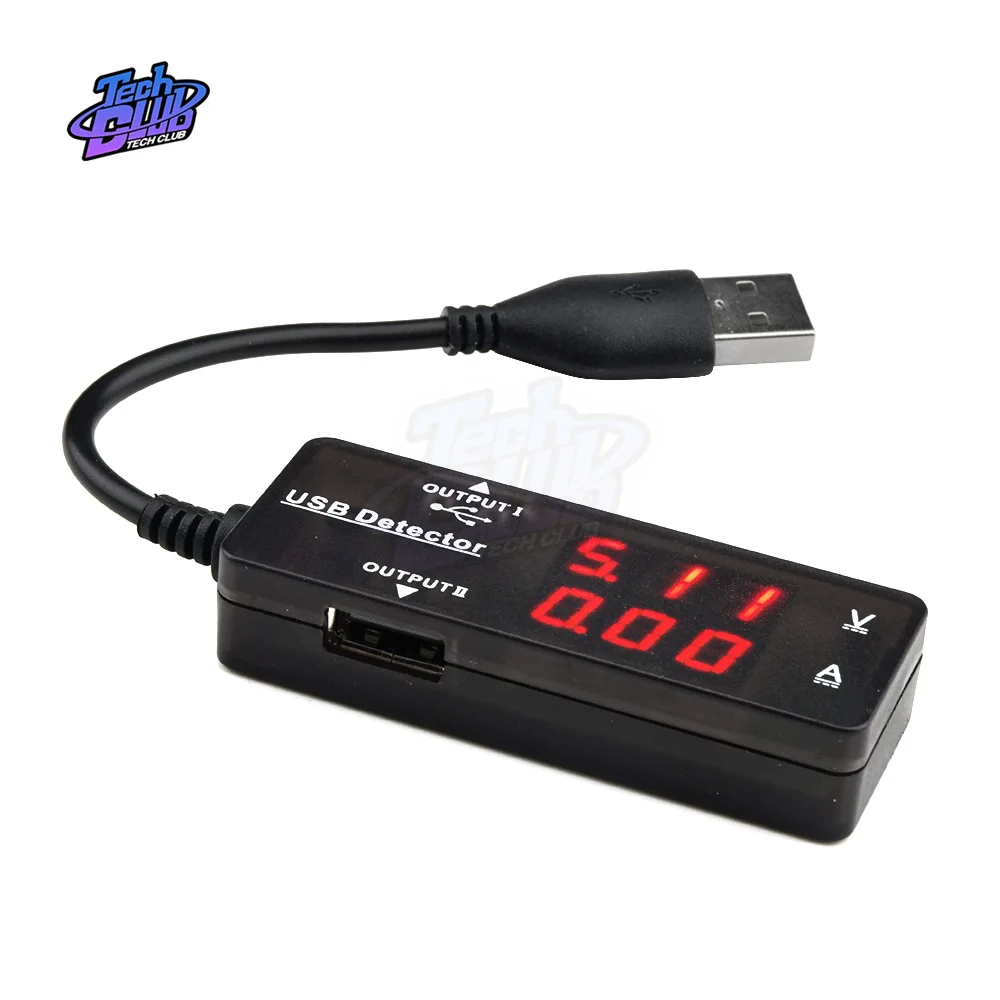 USB Dual Display USB Detector voltmetro amperometro misuratore di corrente di tensione Tester di capacità della batteria strumento di misurazione accessori