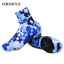 GRSRXX Summer Cycling Shoe Cover Men's Road Racing Bike Shoes Cover Windproof MTB Breathable Cool Cycling Shoe