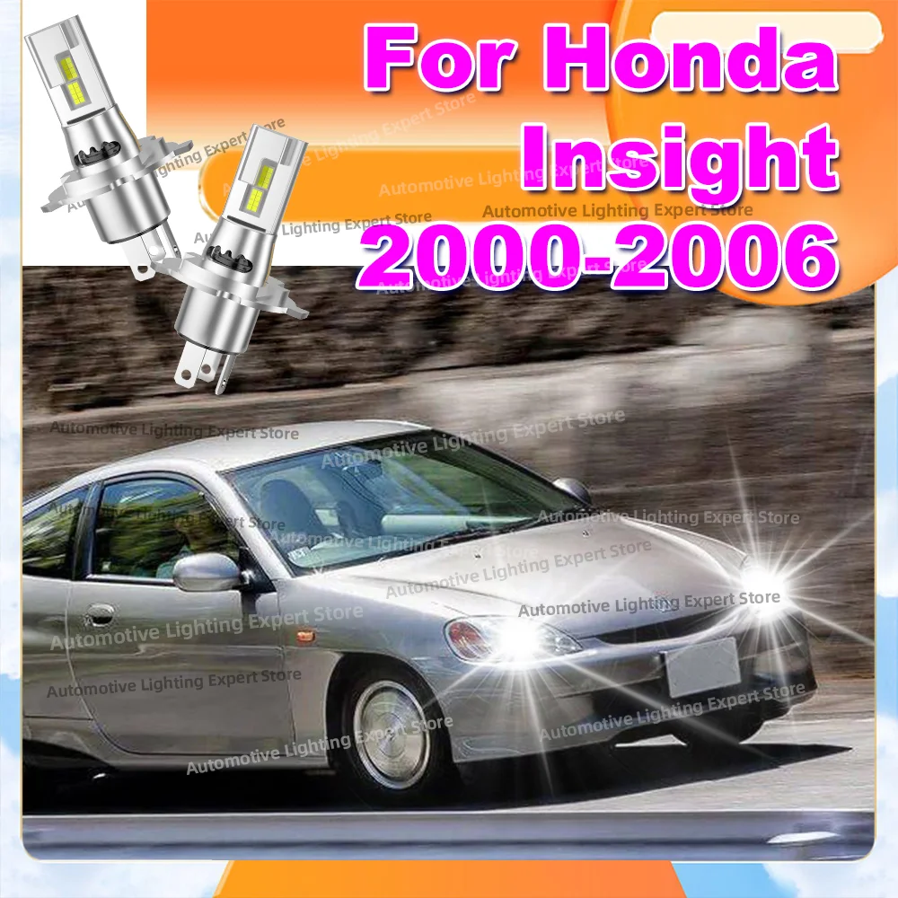 

LED Light Canbus 30000LM Headlight 6000K High-Power Bulbs With Fan For Honda Insight 2000 2001 2002 2003 2004 2005 2006