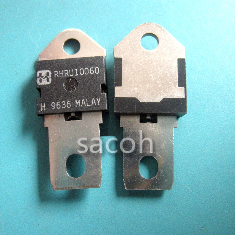 

New Original 2PCS/Lot RHRU10060 RURU10060 or RHRU15060 or RHRU15090 TO-218 100A 600V Hyperfast Diode