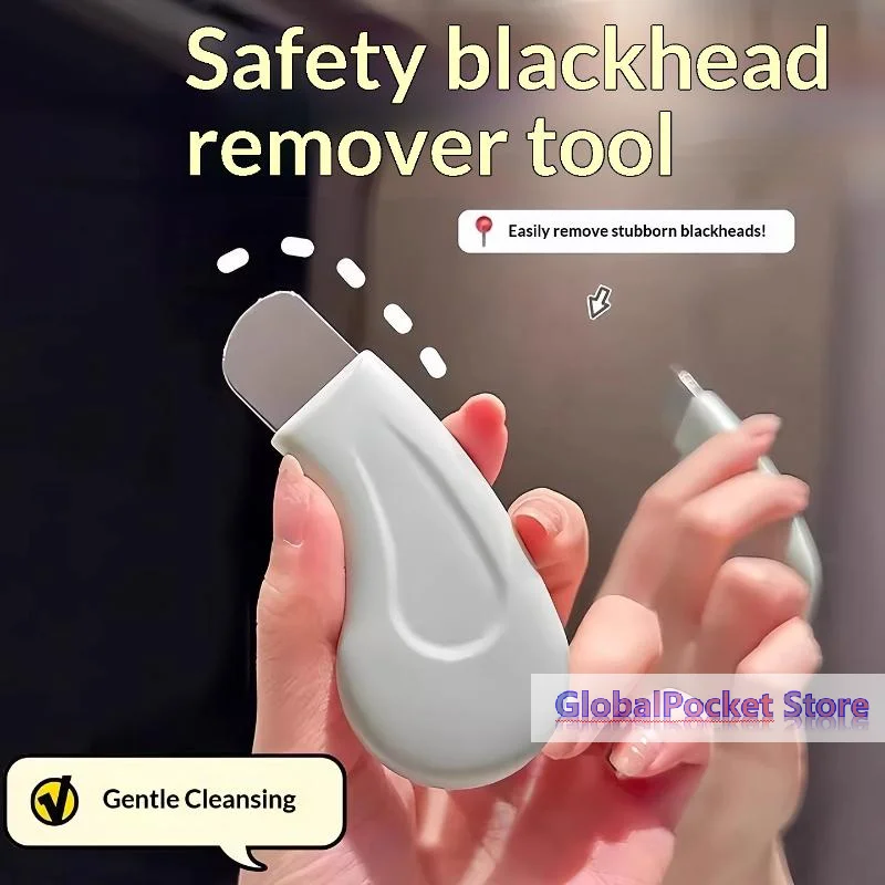 [TG823]1Pcs Gentle Facial Pore Cleanser Facial Scraper Nose Blackhead Remover Tool Skin Scrub Facial Scraper Skin Care Tools