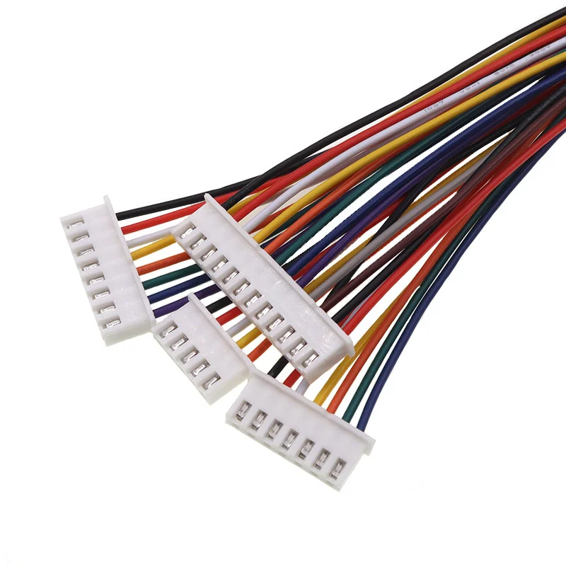 10PCS JST XH2.54 XH 2.54mm Wire Cable Connector 2P/3P/4P/5P/6/7/8/9/10 Pin Pitch Male Female Plug Socket 20cm Length 26AWG