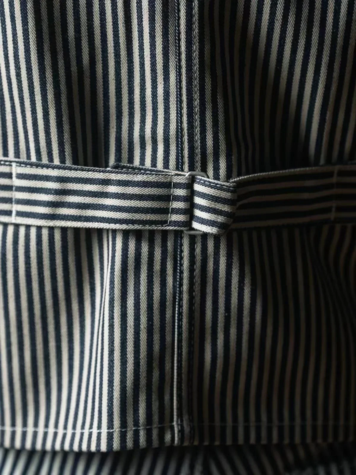 Rugged Bronson Lot 423 Express Stripe Chore Vest Vintage Railroad Worker\'s Waistcoat
