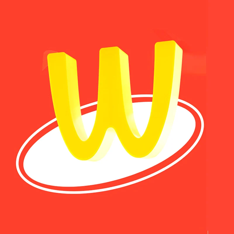 Creative cartoon night light desktop decoration cute bedroom bedside lamp hamburger charging lamp children's gift lamp W lamp